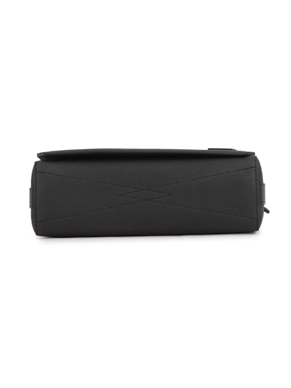 Louis Vuitton Shoulder Bag Gray Leather Takeoff Messenger Black